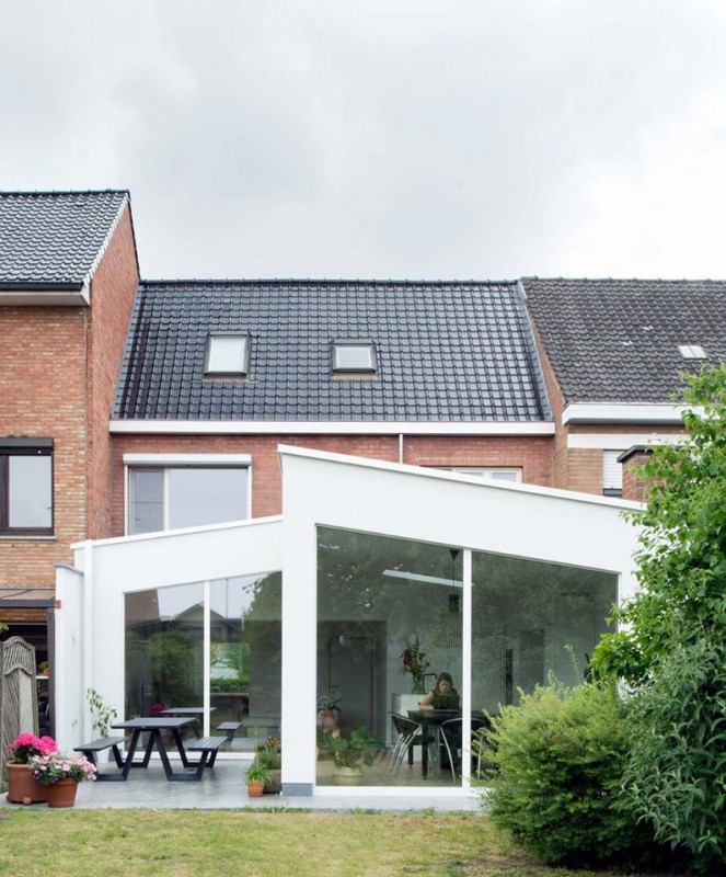 Aanbouw rijwoning